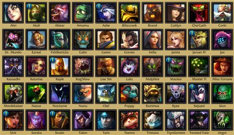 heroes of league of legends